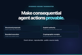 Evidence-Bound Taskmaster
