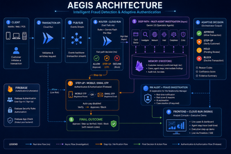 Aegis is an AI-powered banking fraud detection solution