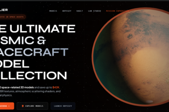 3D MOLIER - Deep Space & Cosmic 3D Model Archive