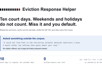 Eviction Response