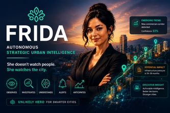 FRIDA — Autonomous Strategic Urban Intelligence