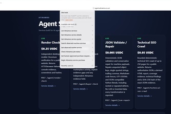 Atinamos Agent Shop