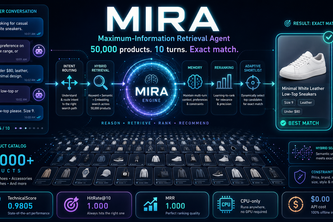 MIRA - Maximum-Information Retrieval Agent