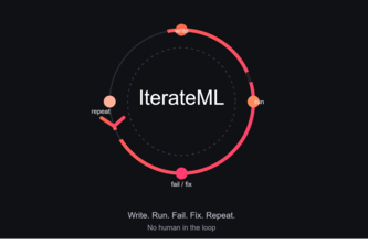 IterateML -Write. Run. Fail. Fix. Repeat — No human in loop