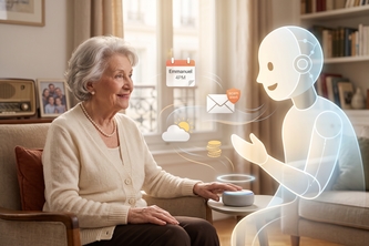 Livia, a collaborative agent for isolated seniors  
