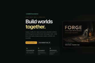 FORGE — Human-Agent World Laboratory