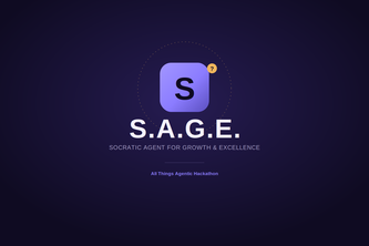S.A.G.E. - Socratic Agent for Growth & Excellence