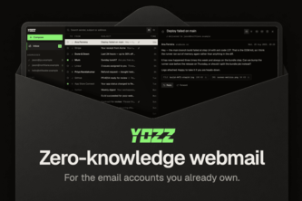 YOZZ: Zero-knowledge webmail