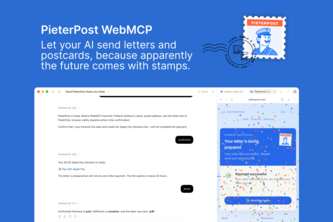 Let your AI send letters and postcards on pieterpost.com