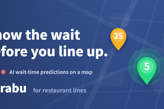 Narabu — AI wait-time map for restaurant lines