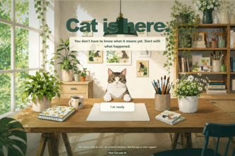 Cat Is Here