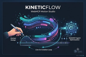 KineticFlow: AI Motion Design Studio