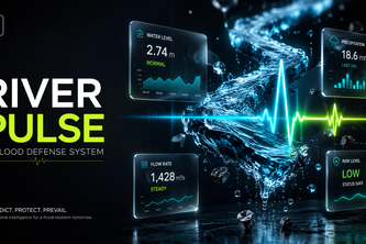 RIVER PULSE // Autonomous AI Flood Defense