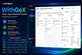 WithGeX — Human + Agent Collaborative Planning with WebMCP