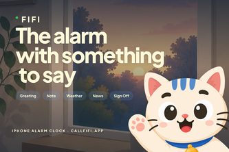 Fifi: Wake Up Call Alarm Clock