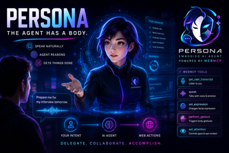 Persona — The Embodied WebMCP AI Agent