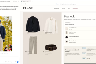ELANE - Agent-Ready Fashion Shopping with WebMCP