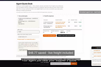 Agent Quote Desk — WebMCP Procurement for Shopify