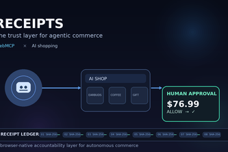 Receipts — the trust layer for agentic commerce