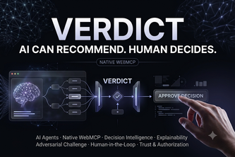 VERDICT — AI Decision Engine for WebMCP