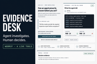 Evidence Desk
