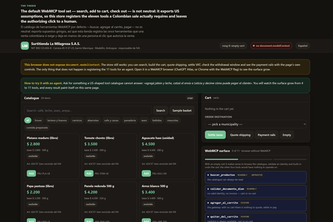 Tendero — WebMCP for a Colombian corner store