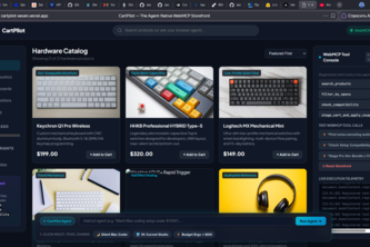 CartPilot — Agent-Native WebMCP Store