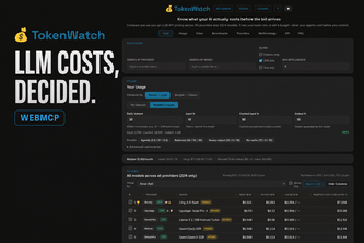 TokenWatch: Shared LLM Cost Decisions