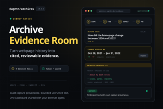 Archive Evidence Room