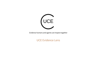 UCE Evidence Lens