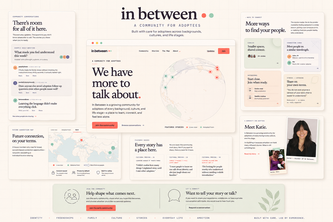 in between