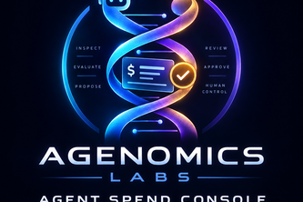 Agenomics Agent Spend Console