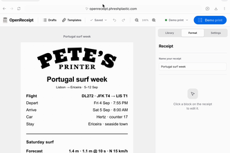 OpenReceipt