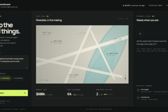 Agentic Neighborhood Planner (CommonGround)