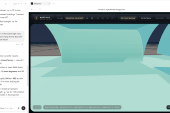 Morphus - the 3D world editor your agent can operate