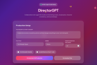 DirectorGPT