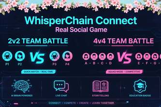 WhisperChain Connect - Real Social Game