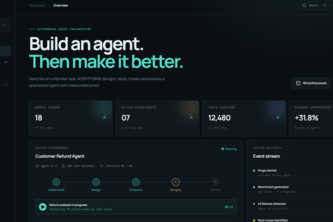 AGENTFORGE — The Agent That Builds Better Agents