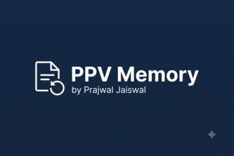 PPV Memory for Invoice Processing | Track 2