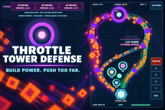 Throttle Tower Defense