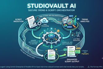 StudioVault AI: Secure Trend & Script Orchestrator