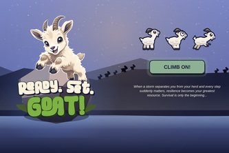 Ready. Set. GOAT!