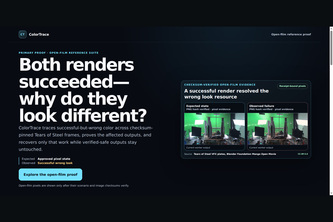 ColorTrace — Shot-Safe Color Recovery