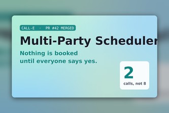 Multi-Party Scheduler