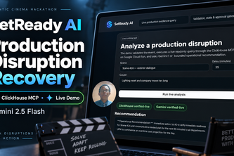 SetReady AI: Gemini 2.5 Flash + ClickHouse MCP