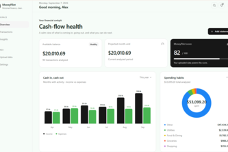 MoneyPilot - Money Management App with AI Recommendations