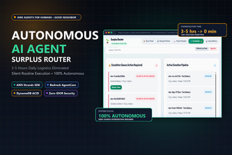 Surplus Router: Autonomous Food Rescue with Strands SDK