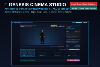 GENESIS CINEMA: Autonomous Virtual Production & Studio Suite