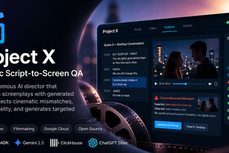 Project X : Agentic Script-to-Screen QA
