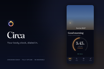 Circa — your body clock, dialed in